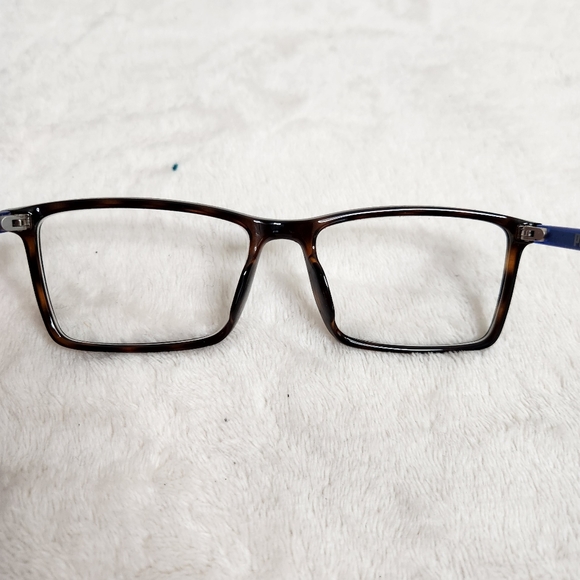 Puma Brown and Blue Men's Prescription Eyeglass Frames with Carrying Cases - Picture 6 of 16